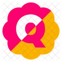 Q Alphabet Letter Icon