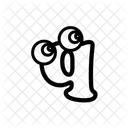 Q Alphabet Letter Icon