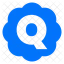 Q Alphabet Letter Icon