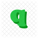 Q Alphabet Letter Icon