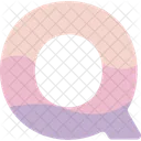 Q Sign Alphabet Icon