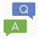 Q N A Question And Answer Survey Icon