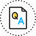 Qa Question Answer Icon