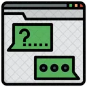 Qa Help Chat Question And Answer Icon