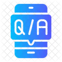 Qa Chat Bubble Chat Bubbles Icon