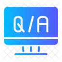 Qa Customer Support Customer Service Symbol
