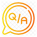 Qa Question Bubble Chat Symbol