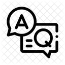 Qa Conversation Doubts Symbol