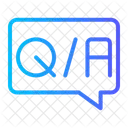 Qa Chat Bubble Chat Bubbles Symbol