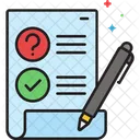 Qa Survey Qa Survey Help Form Icon