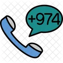 Qatar Dial Code  Icon