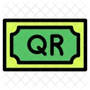 Qatari Riyal  Icon