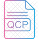 Qcp Arquivo Formato Ícone