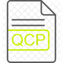 Qcp Arquivo Formato Ícone
