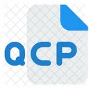 Qcp Datei Audiodatei Audioformat Symbol