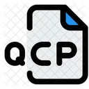 Qcp Datei Audiodatei Audioformat Symbol