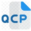 Qcp Datei Audiodatei Audioformat Symbol