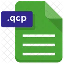 Qcp Datei Dokument Symbol