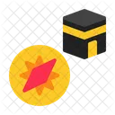 Qibla direction Icon