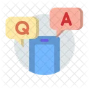Qna Q 및 A 질문 아이콘