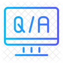 Qa Customer Support Customer Service Icon