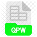 Qpw File Format Icon