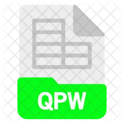 Qpw file  Icon