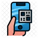 Qr Code Scan Phone Icon