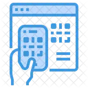 Qr Code Smartphone Technology Icon