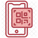 Qr Code Touch Screen Bar Code Icon