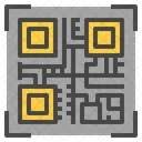 Geldborse Adresse Scan Symbol