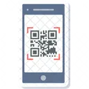 QR Code Scan Zahlung Symbol