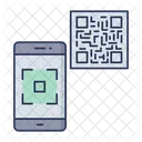 Qr Code Material Code Scanner Icon