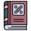 Qr Code Book Icon