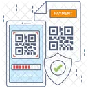 Secure Access Digital Access Qr Code Scanning Icon