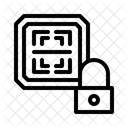 Qr Code Security Encryption Icon