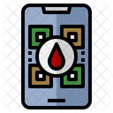 Qr Code Scan Smartphone Icône