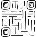 Qr Code Matrix Icon