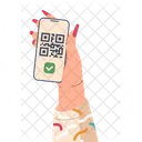 Qr Code Payment Mobile Payment Qr Code Icon