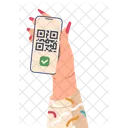 Qr Code Payment Mobile Payment Qr Code Icon