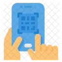 QR Code Handy Zahlung Symbol