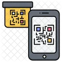 Payment Scanner Smartphone Icon