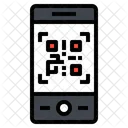 Smartphone Qr Code Icon