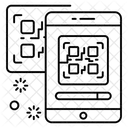 Qr Code Quick Response Code Matrix Barcode Icon