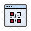 Qr Code Online Icon