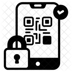 Qr Code Security  Icon