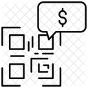 Zahlung per QR-Code  Symbol