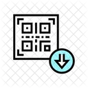 Bar Code Download Icon