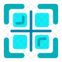 Qr Label Scan Icon