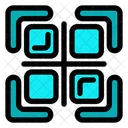 Qr Label Scan Icon